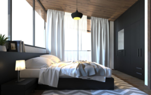B&W Bedroom